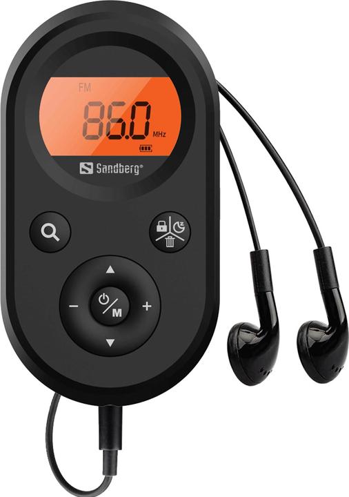 Actual product image Sandberg FM+AM Recharge (AM, FM, Radio Frequency (RF))