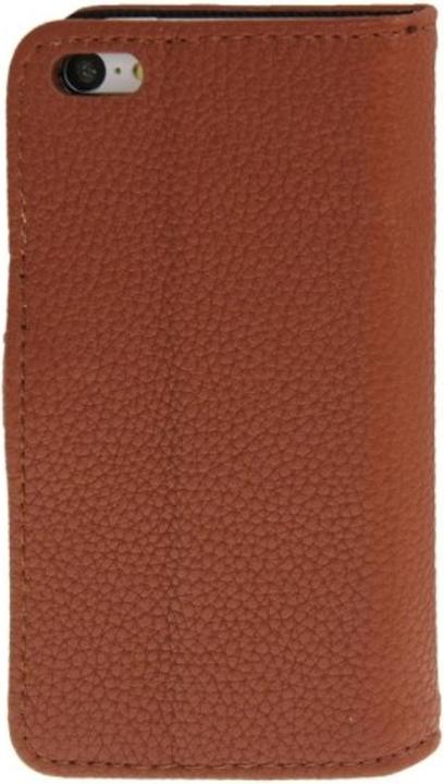 Actual product image König Design Mobile phone case (flip landscape) for mobile Apple iPhone 5C Light brown (Apple iPhone 5c)