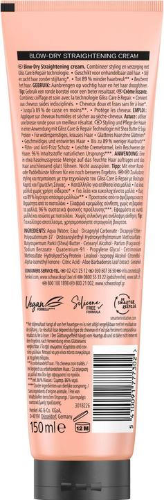 Image du produit Schwarzkopf Sleeky Smooth (Crème capillaire, 150 ml)