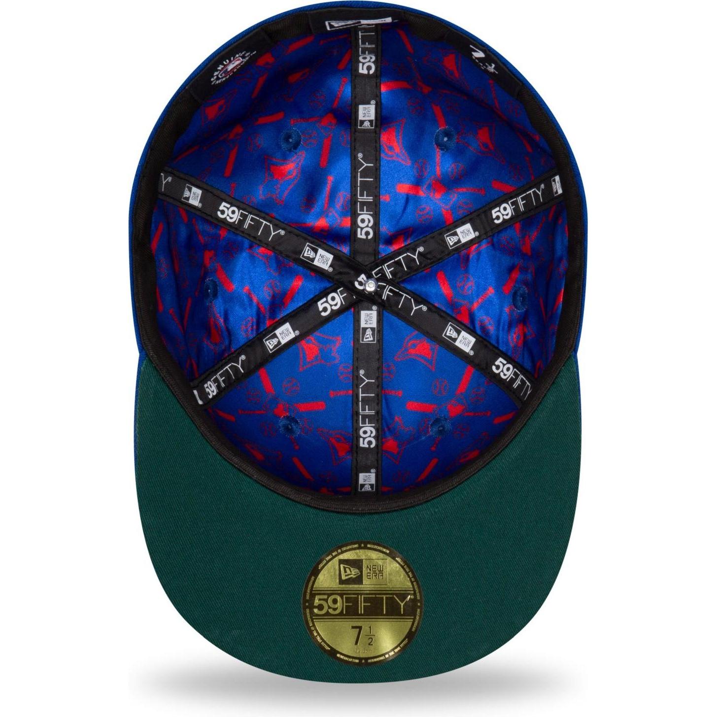 Thumbnail - New Era, Herren, Cap, 59Fifty Cap GRAPHIC VISOR Toronto Blue Jays - 7 3/8, Blau, (7 3/8)