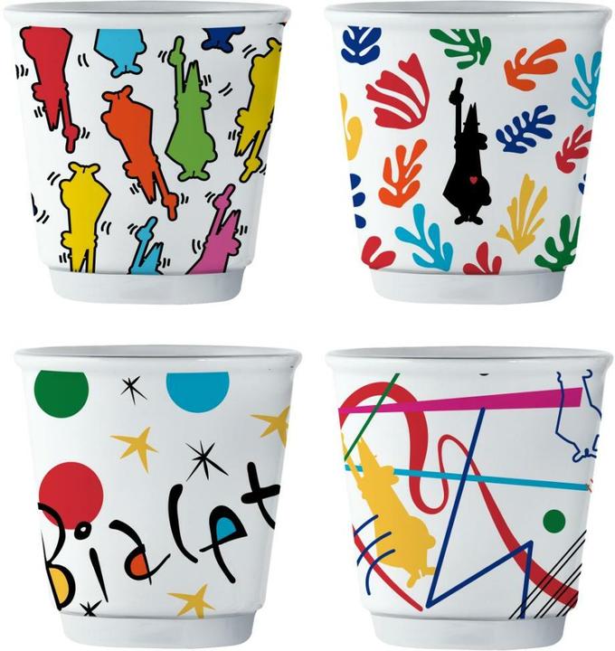 Immagine prodotto Bialetti Set 4 Bicchierini Arte (240 ml, 4 x)