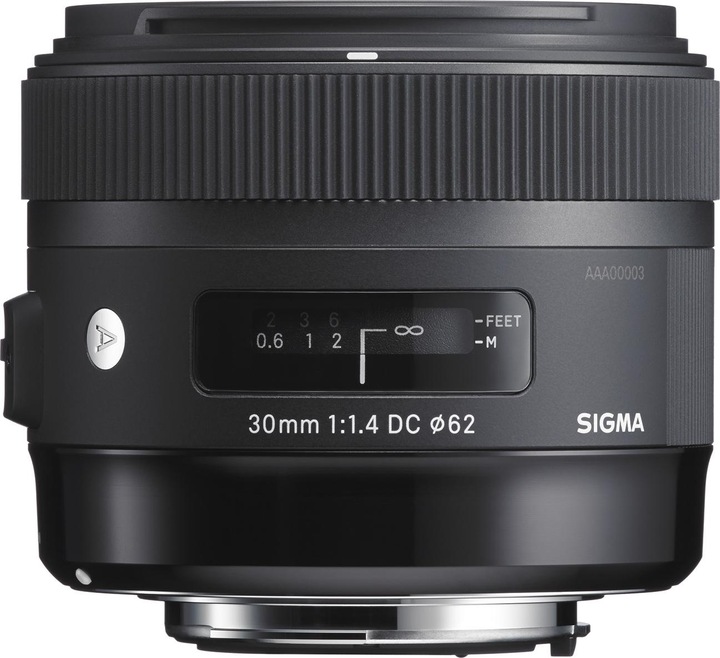 Produktbild Sigma 30mm, f/1.4 DC HSM ART, Canon EF-S (Canon EF-S, APS-C / DX)