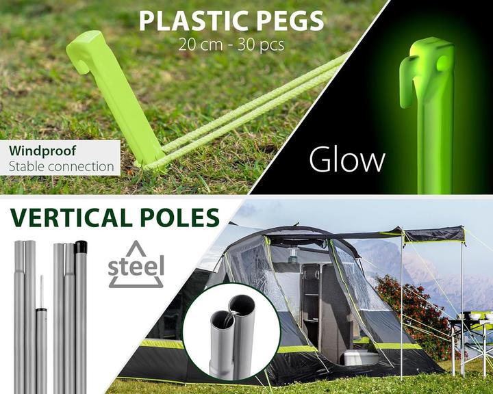 Image du produit Brunner Kalynda 5 (Tente tunnel, 18 kg, 5 personnes)