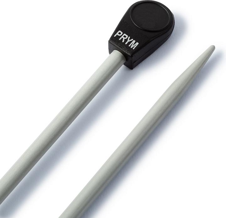 Produktbild Prym Stricknadeln 4.00 mm, Alu, 2 Stück, Grau