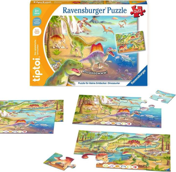 Actual product image tiptoi Dinosaur (24 pieces)
