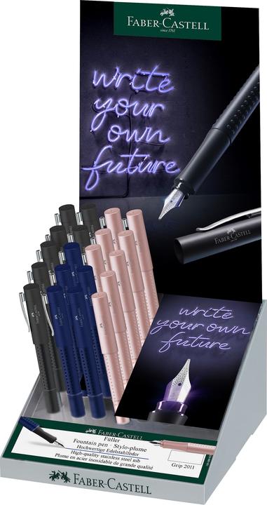 Produktbild Faber-Castell Füller Grip 2011 M POS Display 20x (BAA985, 20 x)