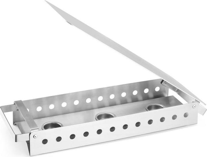 Actual product image Hendi Stainless Steel Food Warmer 3 Tea Lights 450x180x65 mm