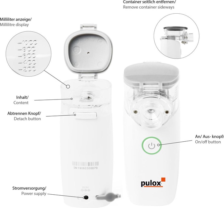 Image du produit Pulox Nébuliseur