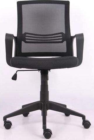 Niceday Chaise de bureau Espoo résille, tissu noir