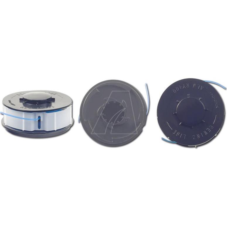 Arnold, Accessori per macchinari da giardino, Trimmerspule für Aldi, Einhell, King Kraft... (Pioniere delle erbacce, Lenza per tagliabordi + rocchetto