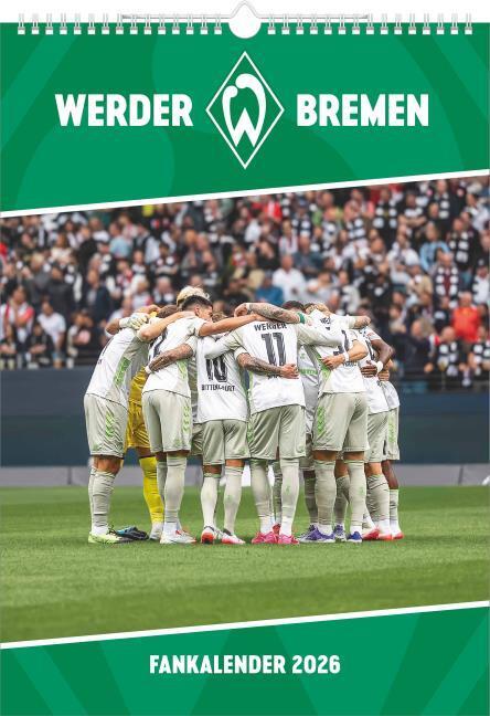 Produktbild Neumann N - Werder Bremen 2026 – Wandkalender A3 (30x42 cm) mit 12 Monatsblättern, deutschem (A3)