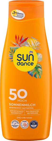 dm Sundance Lait solaire (Lait solaire, SPF 50, 500 ml, 500 g)