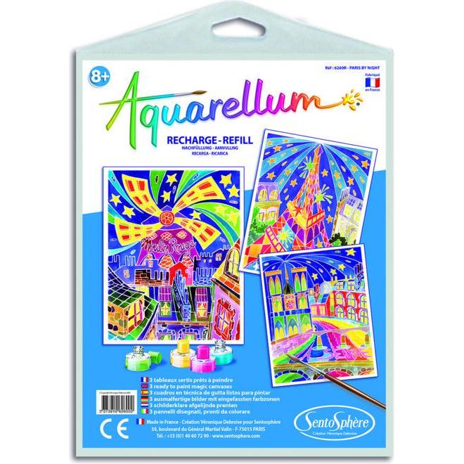 Sentosphere aquarellum gm aufladen paris bei nacht