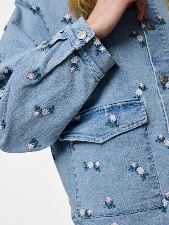Immagine prodotto Pieces Pcflora Ls Denim Emb Shirt Noos (S)