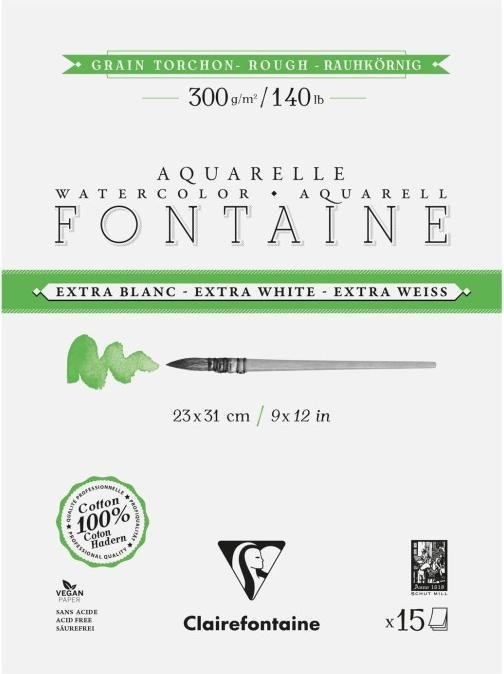 Immagine prodotto Clairefontaine Aquarellpapier (300 g/m²)