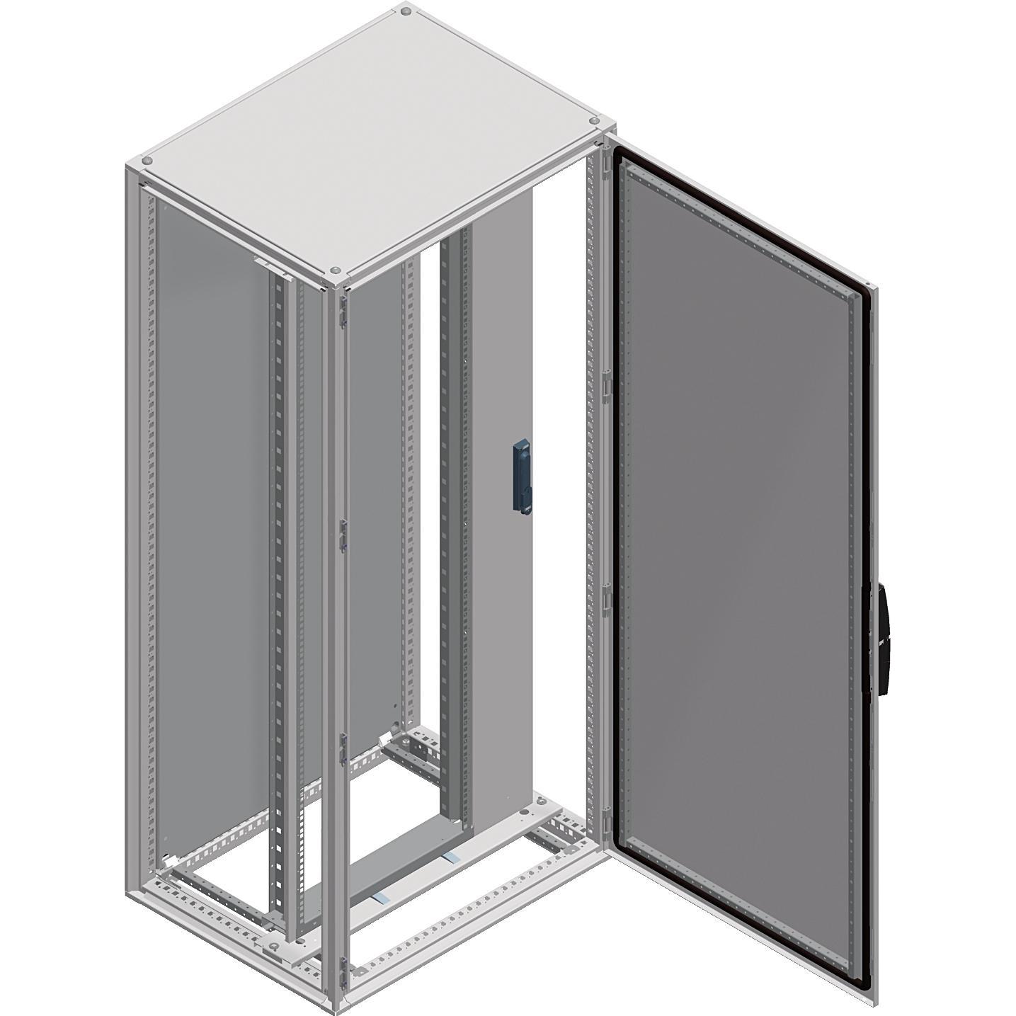 Thumbnail - Schneider Electric 19 Zoll SchwenkrahmenHxB 1600x800mm NSYRSW31, Serverschrank Zubehör, Grau