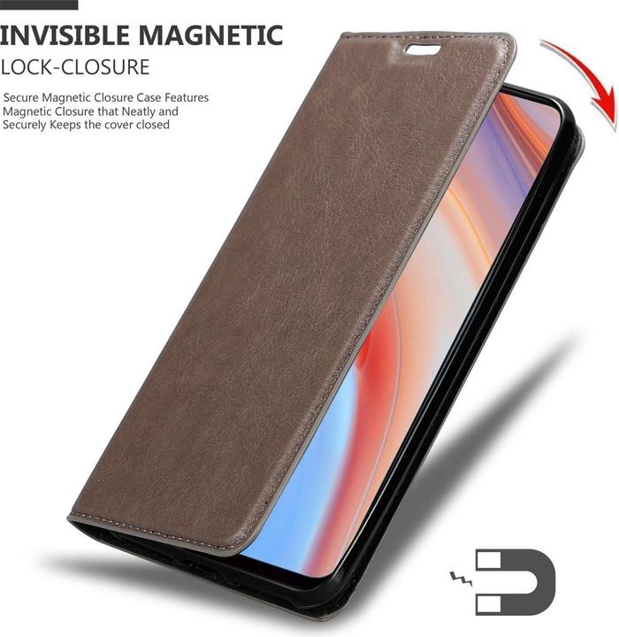 Productafbeelding Cadorabo Boek Onzichtbare Magneethoes (Oppo Reno 4 Pro 5G)