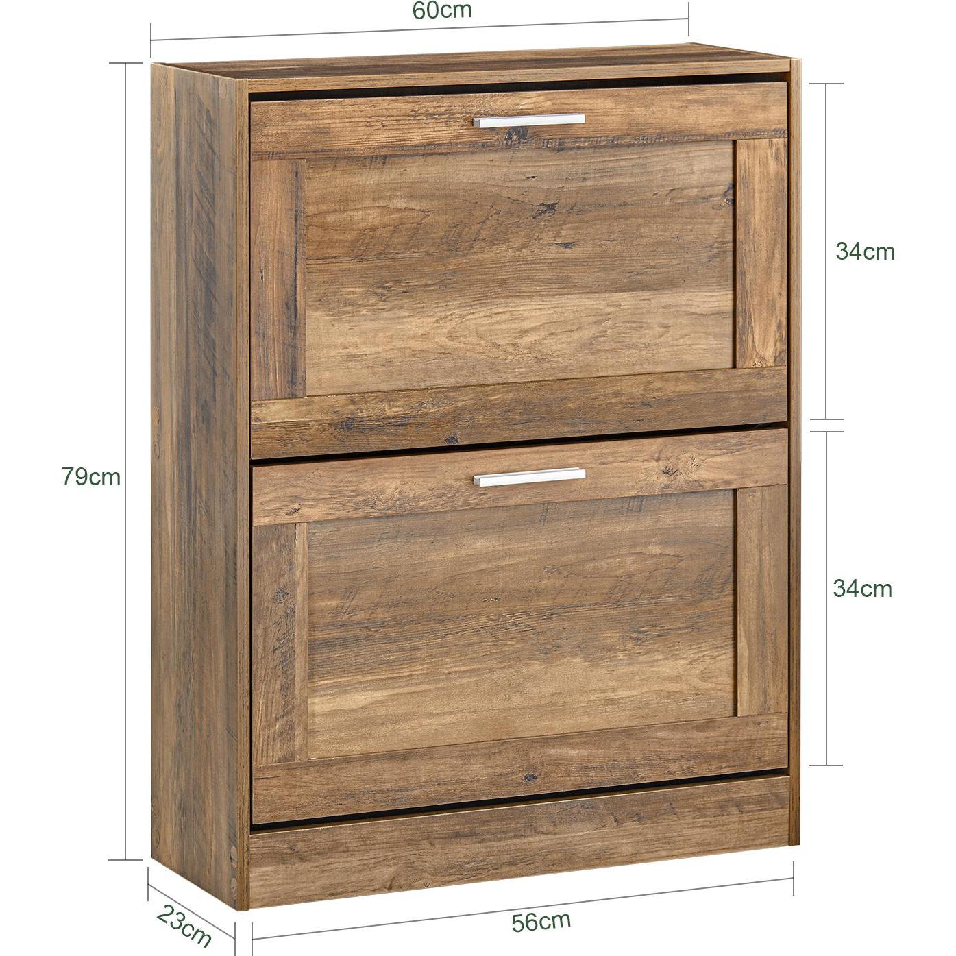 Thumbnail - SoBuy, Schuhschrank, Stanley (60 x 79 x 23 cm)