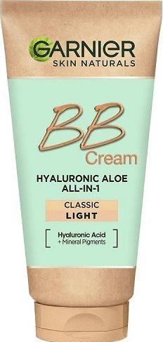 Garnier GARNIER Hyaluronic Aloe All-In-1 BB Cream nawilżający krem BB do każdego typu skóry Jasny 50ml