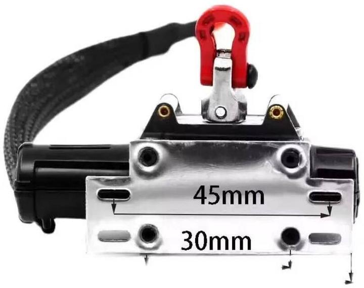 Actual product image Hobbytech Model making cable winch with remote control 1:10
