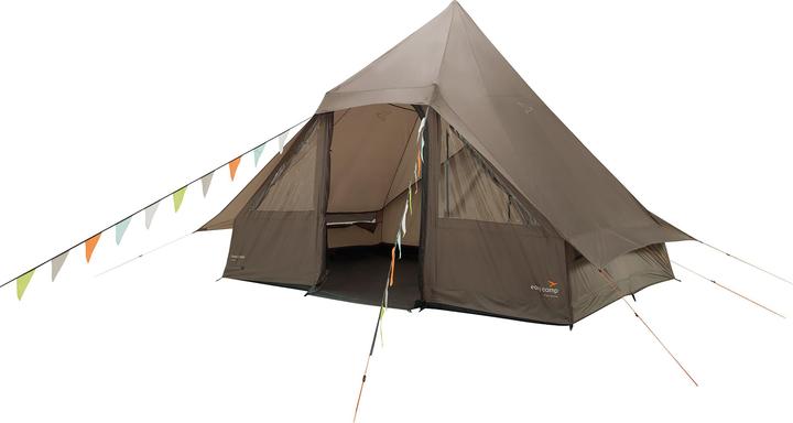 Easy Camp Glampingzelt Orsa Cabin (braun, f?r 8 Personen, Modell 2025) (Kuppelzelt, 9.40 kg, 8 Personen)