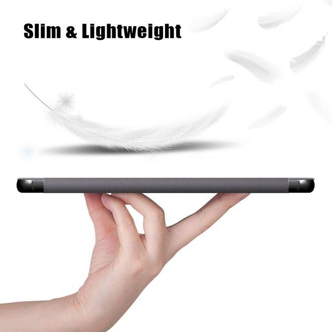 Produktbild MU Classic Dreifach faltbare Leder Hülle (Galaxy Tab A7 Lite 8.7)