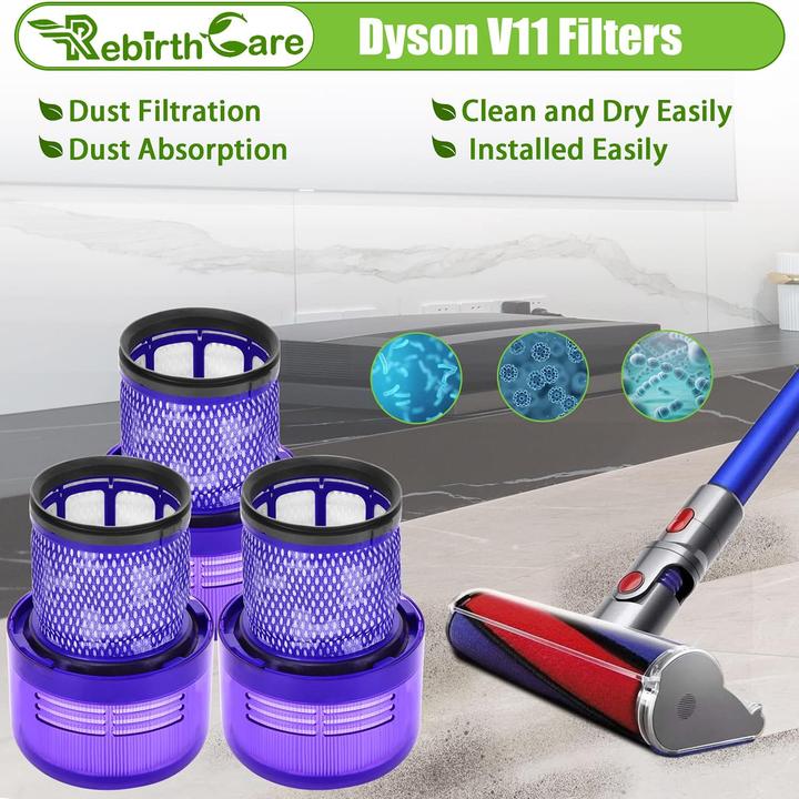 Actual product image Plutoos Filter for Dyson V11 SV17 V15 SV14 SV22