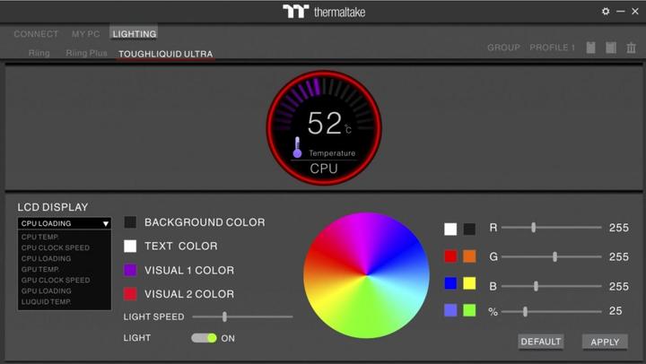 Image du produit Thermaltake Ultra 360 CPU AIO Liquid