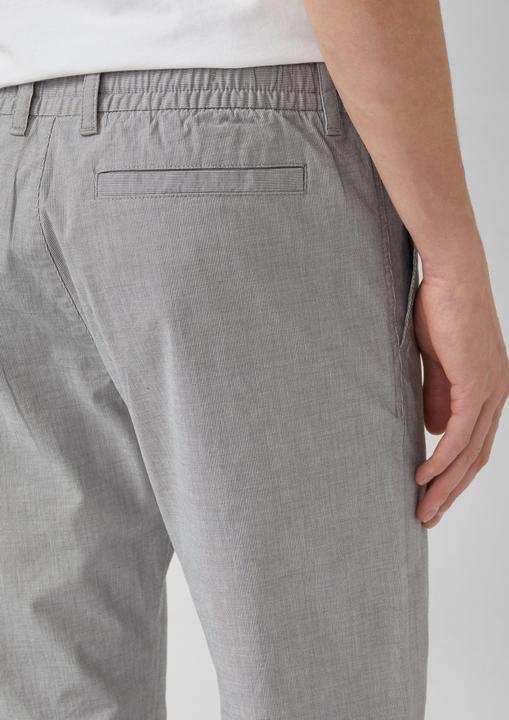 Immagine prodotto s.Oliver Phoenix: Fein gemusterte Chino mit Elastikbund (W29/L34)
