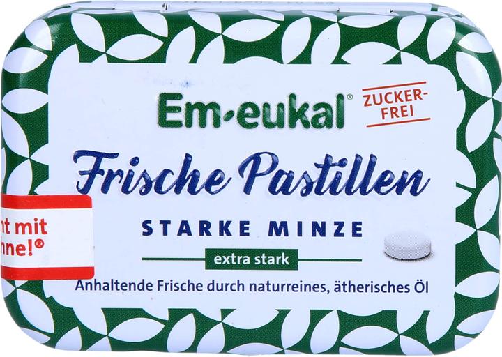 Immagine prodotto Em-eukal Pastiglie fresche di menta forte senza zucchero con xilitolo (20 pz., 20 g)