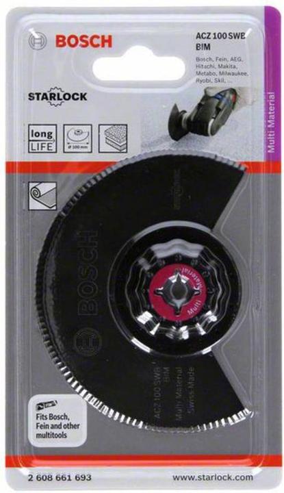 Produktbild Bosch Zubehör BIM Segmentwellenschliffmesser ACZ 100 SWB, 100 mm, 1er-Pack
