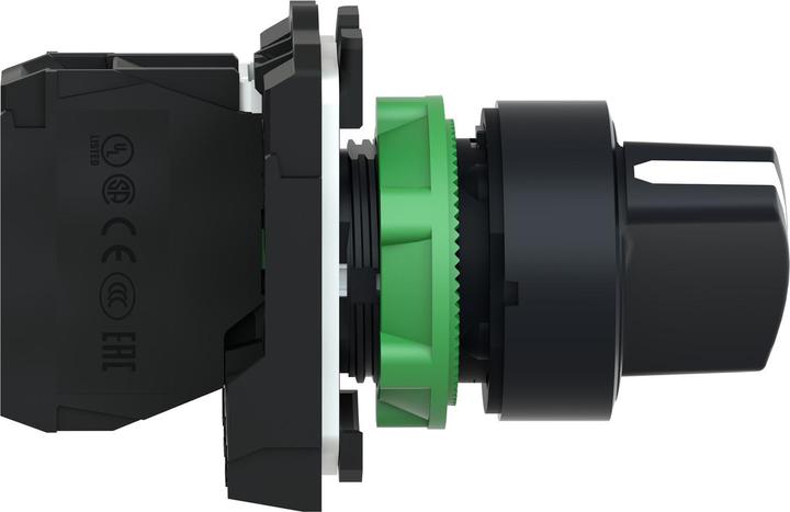 Produktbild Schneider Electric Selector switch 2P Black Spring Ret 1NO