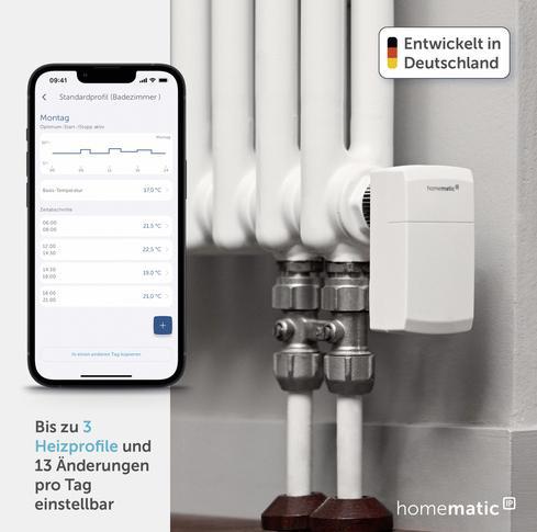 Produktbild Homematic IP Heizkörperthermostat kompakt 2