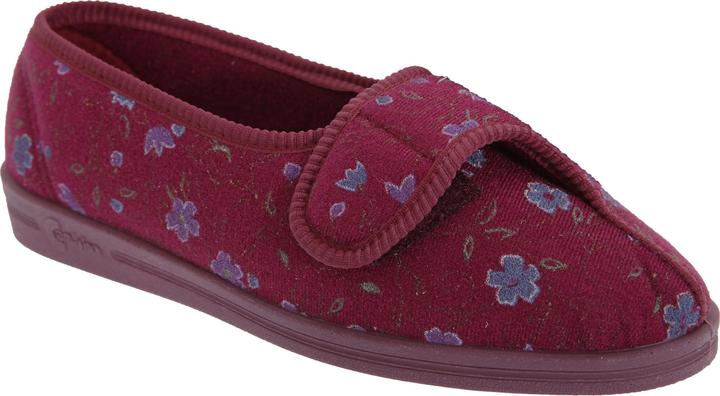 Image du produit Comfylux Diana Pantoufles avec Velcro Motif Fleuri (38)