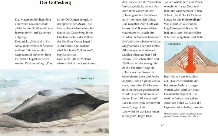 Produktbild Alles klar! Der kleine Drache Kokosnuss erforscht die Vulkane (Deutsch, Ingo Siegner, 2024)