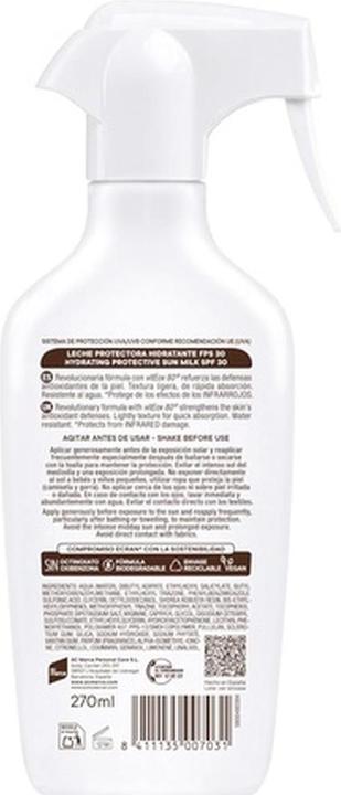 Immagine prodotto Ecran SUNNIQUE latte protettivo SPF30 pistola spray 270 ml (Spray solare, SPF 30, 270 ml)