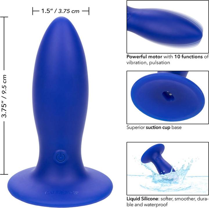 Produktbild Admiral Torpedo Anal Plug Vibrator Blau