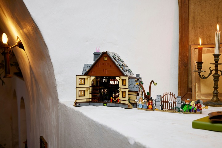 Productafbeelding LEGO Disney Hocus Pocus: De Sanderson Sisters' Cottage 21341 (21341, LEGO Ideeën, LEGO Zeldzame Sets)