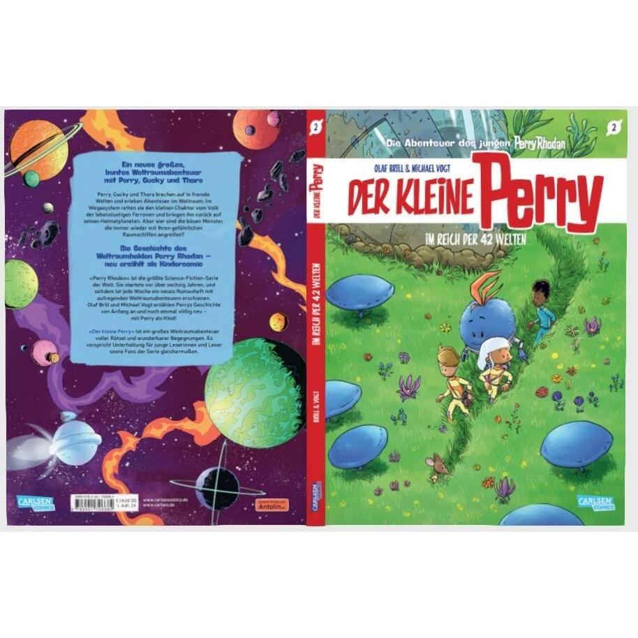Thumbnail - Der kleine Perry 2: Im Reich der 42 Welten, Belletristik von Olaf Brill, Michael Vogt