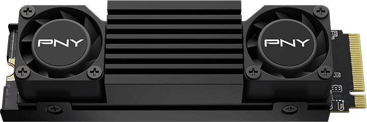 Produktbild PNY CS3150 1TB SSD M.2 GEN5 NVMe Black Heatsink (1000 GB, M.2 2280)