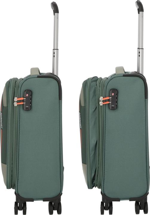 Image du produit American Tourister Pulsonic 4 roues trolley cabine 55 cm avec soufflet d'extension (35 l)