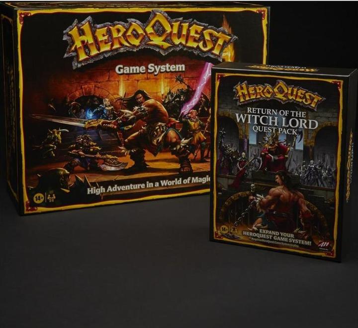 Produktbild Hasbro Gaming Expertenspiel HeroQuest: Die Rückkehr des Hexenlords (Deutsch)