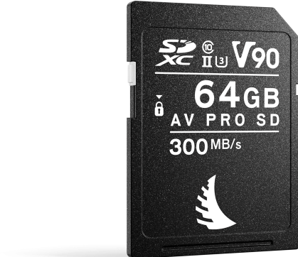 Image du produit Angelbird AV PRO V90 (64 Go, SDXC, U3, UHS-II)