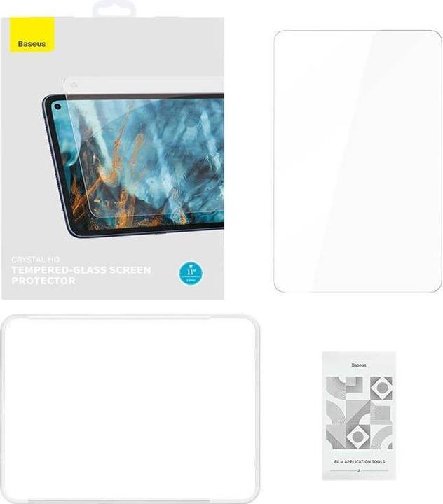 Produktbild Baseus Crystal Tempered Glass 0.3mm for tablet Huawei MatePad Pro 11" (1 Stk., Huawei MatePad Pro 11)