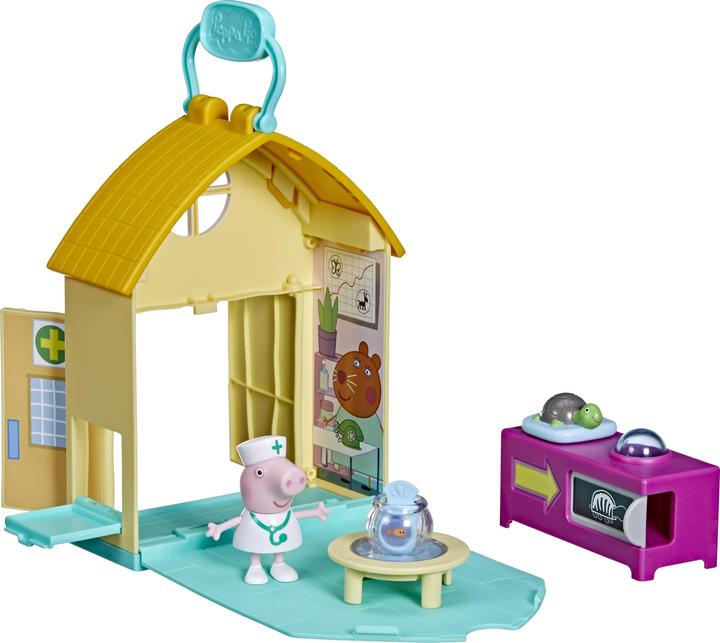 Immagine prodotto Hasbro Il playset Peppa's Adventures Peppa at the Vet, giocattolo prescolare, con 1 figura e 3 acce