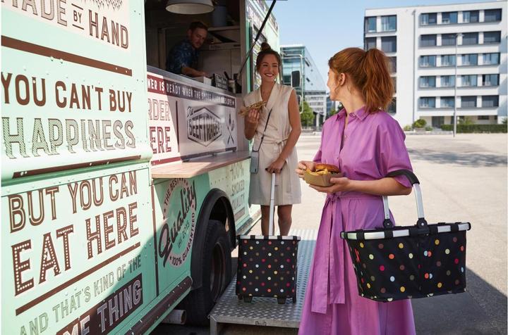 Actual product image reisenthel Shopping trolley Carrycruiser Mixed Dots Red