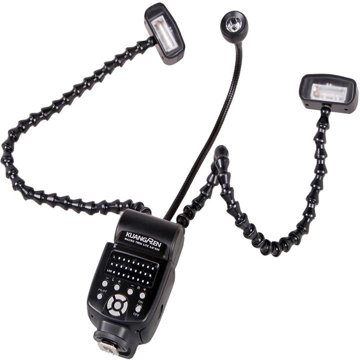 Produktbild Venus Optic Macro Twin Flash KX-800 (Makroblitz, Canon, Nikon, Pentax, Sony)