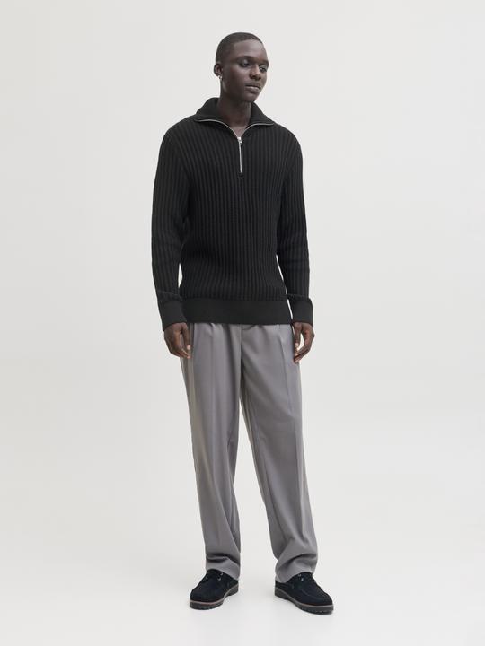 Actual product image Jack & Jones Jprblaspencer Knit Half Zip Styd Aw25 (XL)