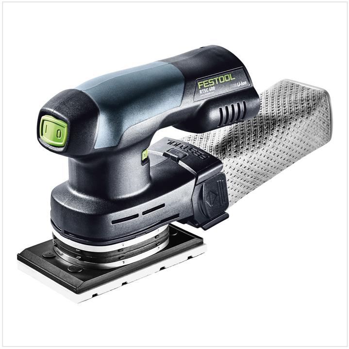 Image du produit Festool RTSC 400 18V Ponceuse vibrante hybride sans fil ou secteur avec boîtier Systainer + (Ponceuse vibrante)