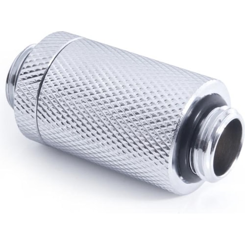 Alphacool ES D-Plug 31,5mm G1/4 AG auf G1/4 AG - 1021899, Wasserkühlung Anschluss, Silber